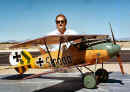 Gary Parker of Proctor Enterprises with his Albatros DVa